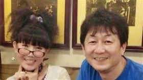 蔡閨，賴勛彪。(圖／蔡閨臉書)