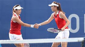 ▲東京奧運中華網球代表隊選手詹詠然、詹皓晴。（圖／體育署提供）