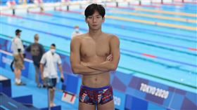 ▲東京奧運中華游泳代表隊選手王冠閎。（圖／體育署提供）