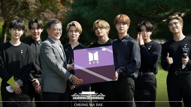最狂男團！BTS獲任命南韓總統特使