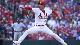 ▲聖路易紅雀韓國左投金廣鉉。（圖／美聯社／達志影像）