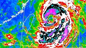 烟花颱風狹雨彈！16縣市豪大雨特報（圖／氣象局）
