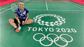 球后戴資穎出征日本東奧。(圖／戴資穎臉書)