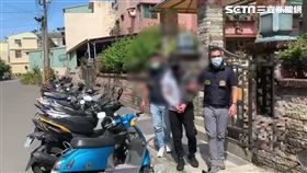 竹聯幫天蠍堂陳姓堂主與天道盟同心會曾姓成員共組地下匯兌詐騙集團。（圖／翻攝畫面）