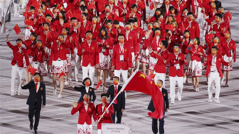 東奧中國隊進場　美媒細數人權問題