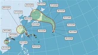 烟花「家門口北轉」　換中南部小心了