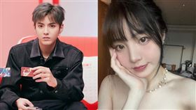 「暴躁小當ris」外型亮麗，與吳亦凡選妃的網美條件雷同。（圖／翻攝自暴躁小當ris微博）