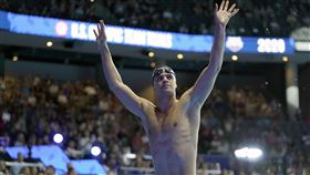 ▲美國泳將安德魯（Michael Andrew）沒有接種疫苗引發論戰。（圖／美聯社／達志影像）