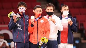 ▲東京奧運中華柔道代表隊選手楊勇緯拿下銀牌。（圖／體育署提供）