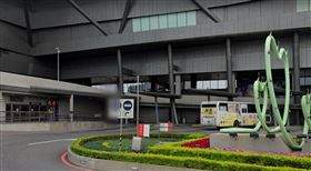 台中航空站公車候車亭。（圖／Google Map）