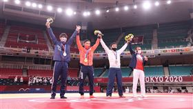 柔道,東奧,楊勇緯,銀牌,國手（圖／翻攝自蔡英文臉書／體育署提供）