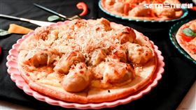 ▲爆漿霸王雞佛Pizza 火雞雞佛（圖／千葉餐飲集團提供）