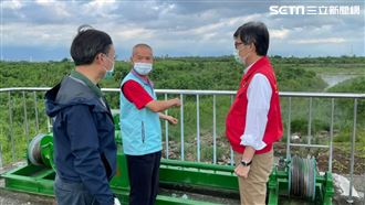 陳其邁防疫完跑攤！再跑旗山看抽水站