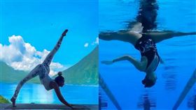 克莉絲汀娜五官精緻，身材火辣，過去曾是俄羅斯花式游泳代表隊一員。（圖／翻攝自Kristina IG）