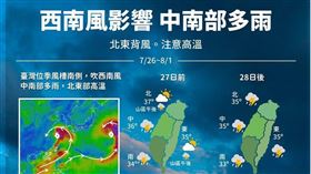 圖／翻攝自報天氣 - 中央氣象局