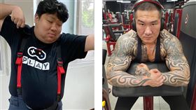 統神直播「當場叫老婆跪下道歉」！館長捨不得：歸懶X火（合成圖／翻攝自亞洲統神-張嘉航、飆捍臉書）