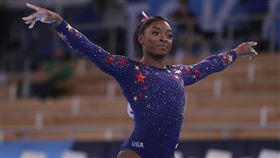 ▲美國體操天后拜爾絲（Simone Biles）拚奧運5金添難度。（圖／美聯社／達志影像）