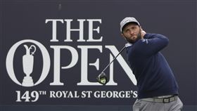 ▲拉姆（Jon Rahm）目前排名世界第一，染疫退出東奧高爾夫賽事。（圖／美聯社／達志影像）