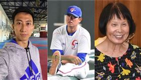 朱木炎、王建民、紀政（組合圖／翻攝自朱木炎臉書、記者王怡翔攝影、資料照）