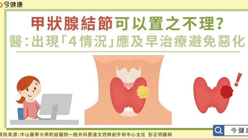 甲狀腺結節可以置之不理？