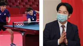 鄭怡靜奪銅牌！賴清德爆「鄉親在廟口加油」：今晚好夢入眠（合成圖／體育署、總統府提供）