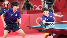 ▲東京奧運中華桌球代表隊選手林昀儒、鄭怡靜在混雙拿下銅牌。（圖／體育署提供）