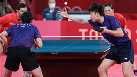 ▲東京奧運中華桌球代表隊選手林昀儒、鄭怡靜在混雙拿下銅牌。（圖／體育署提供）