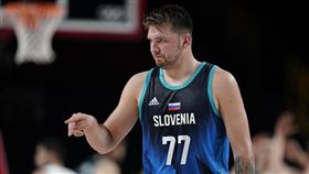 東奧,男籃, 斯洛維尼亞,阿根廷,東契奇,Luka Doncic （圖／美聯社／達志影像）