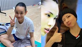 李千那,戴資穎。(圖／李千那IG，戴資穎臉書)