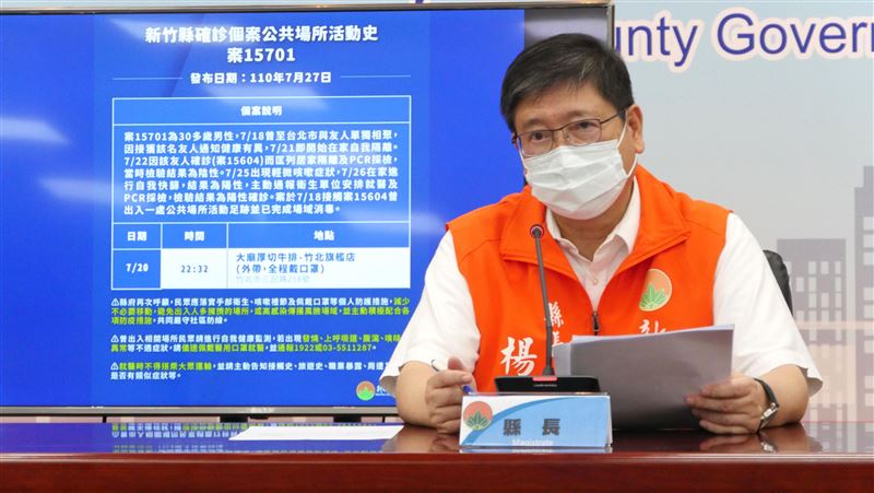 特殊交友+1！竹縣男接觸2小時確診