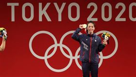 ▲「舉重女神」郭婞淳拿下奧運金牌。（圖／體育署提供）