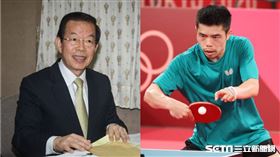 圖／資料照、體育署提供 謝長廷 莊智淵