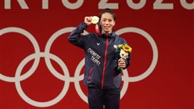 ▲「舉重女神」郭婞淳拿下奧運金牌。（圖／體育署提供）