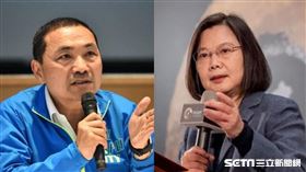 侯友宜、蔡英文（組合圖／新北市府、總統府提供）