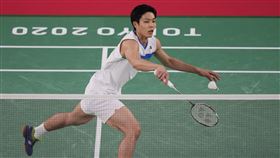 ▲東京奧運中華羽球隊選手周天成。（圖／美聯社／達志影像)