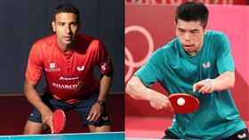 莊智淵東奧16強止步，輸給埃及好手阿薩爾。（圖／翻攝自阿薩爾IG、體育署提供）