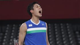 ▲東京奧運中華羽球代表隊選手周天成。（圖／體育署提供）