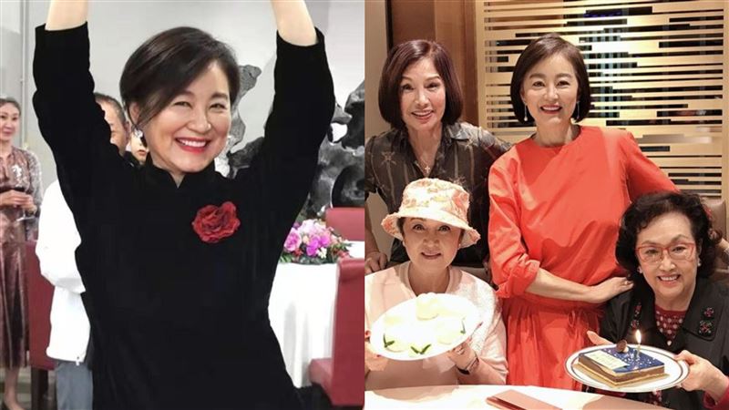 林青霞美爆了！跟甄珍替絕代女神慶生