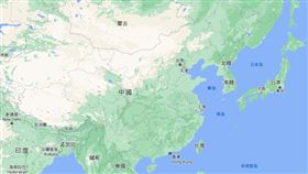 共和黨籍眾議員5位友台議員今天稍早在會中提出修正案，禁止美國行政部門花錢製作、採購或展示任何將台灣畫成中國一部分的地圖。（圖／翻攝自google map）