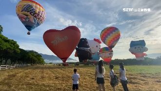 因疫情活動延期　台東熱氣球升空祈福