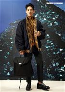 林柏宏出席PRADA 2021秋冬男女裝系列媒體發表會。（記者邱榮吉/攝影）