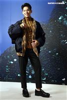 林柏宏出席PRADA 2021秋冬男女裝系列媒體發表會。（記者邱榮吉/攝影）