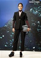 陳庭妮出席PRADA 2021秋冬男女裝系列媒體發表會。（記者邱榮吉/攝影）