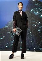 陳庭妮出席PRADA 2021秋冬男女裝系列媒體發表會。（記者邱榮吉/攝影）