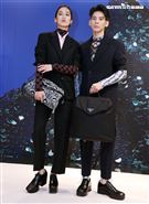 陳庭妮、林柏宏出席PRADA 2021秋冬男女裝系列媒體發表會。（記者邱榮吉/攝影）
