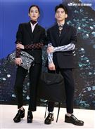 陳庭妮、林柏宏出席PRADA 2021秋冬男女裝系列媒體發表會。（記者邱榮吉/攝影）