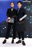 陳庭妮、林柏宏出席PRADA 2021秋冬男女裝系列媒體發表會。（記者邱榮吉/攝影）