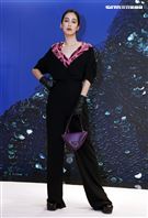 陳庭妮出席PRADA 2021秋冬男女裝系列媒體發表會。（記者邱榮吉/攝影）