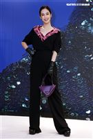 陳庭妮出席PRADA 2021秋冬男女裝系列媒體發表會。（記者邱榮吉/攝影）