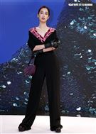 陳庭妮出席PRADA 2021秋冬男女裝系列媒體發表會。（記者邱榮吉/攝影）